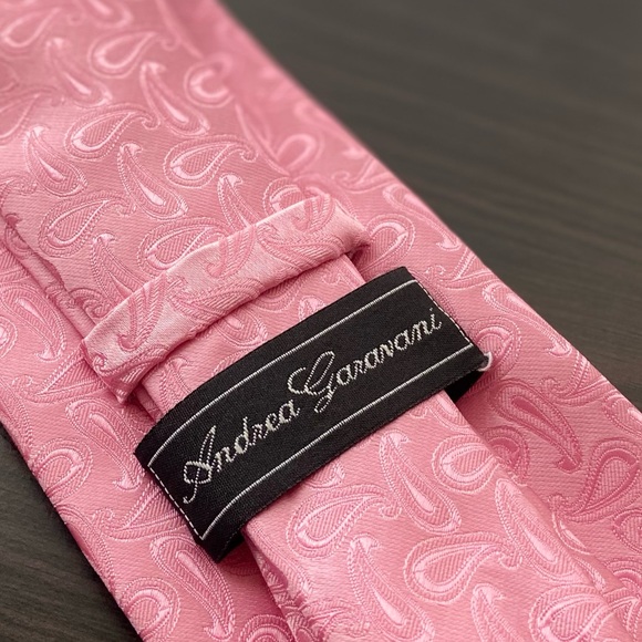 Andrea Garvani tie w/ handkerchief - Picture 3 of 3